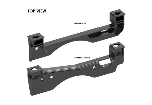 #2332 ISR Series SuperRail 20K Custom Mounting Kit