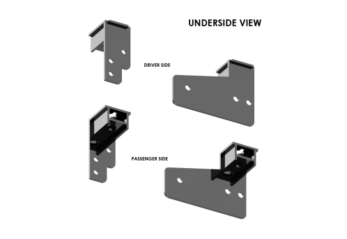 #3117 Traditional Series #3100 SuperRail Mounting Kit