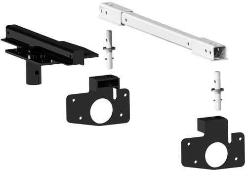 SuperGlide B&W Adapter Mounting Kit 2011-2018 Chevy 2500 & 3500